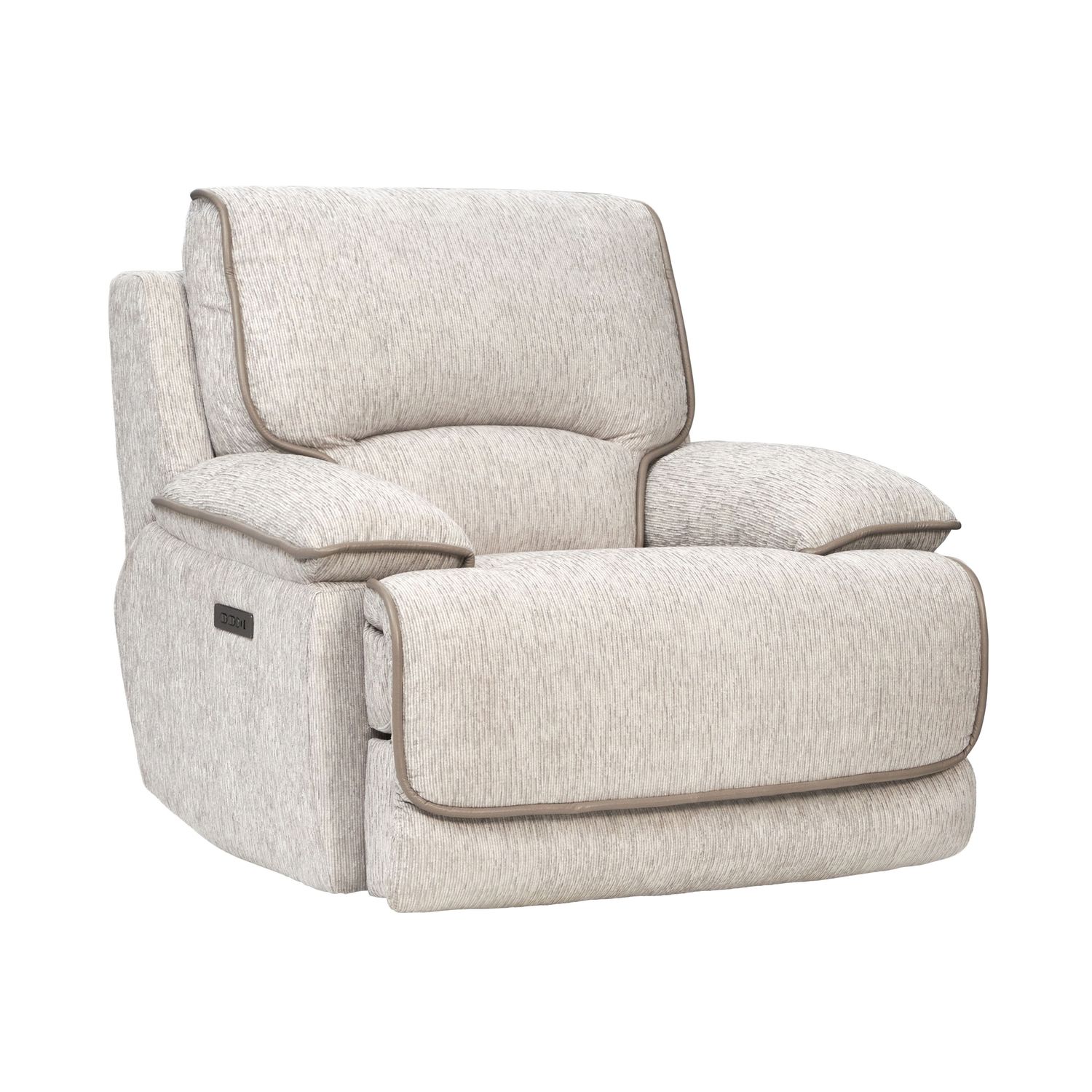 Olsen - Dual Power Zero Gravity Recliner, Color: White