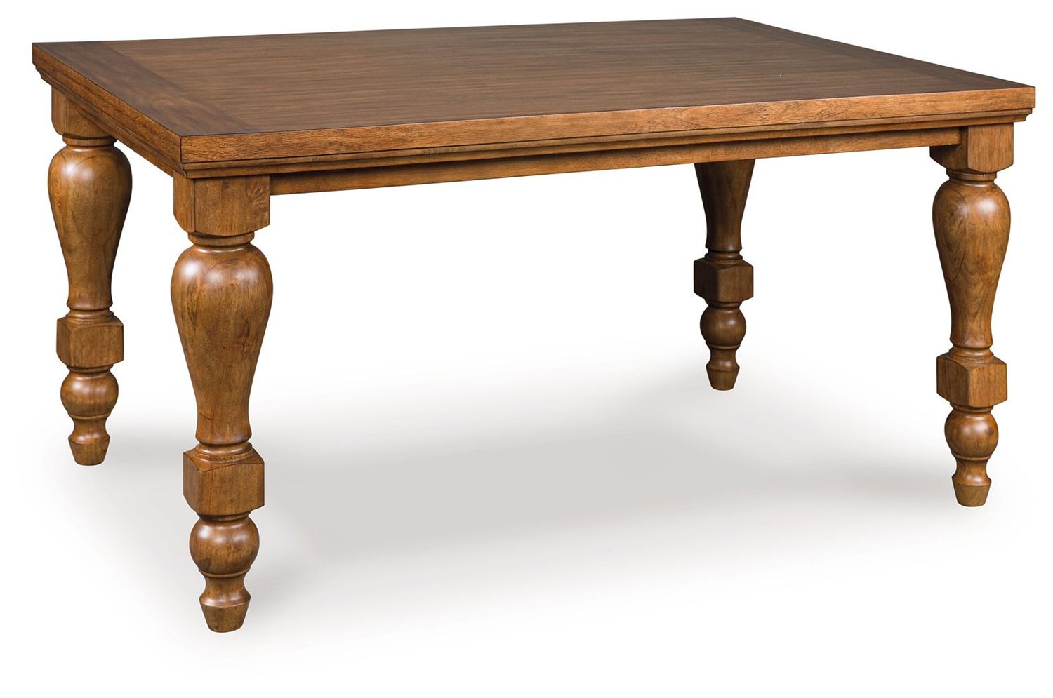 Greddinton - Rectangular Dining Room Table, Color: Light Brown, ProductType: Counter Tables