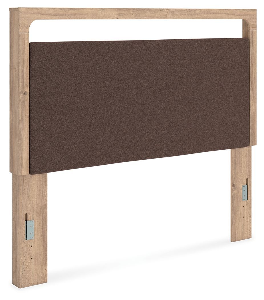 Kinlanni - Upholstered Panel Headboard, Size: Queen