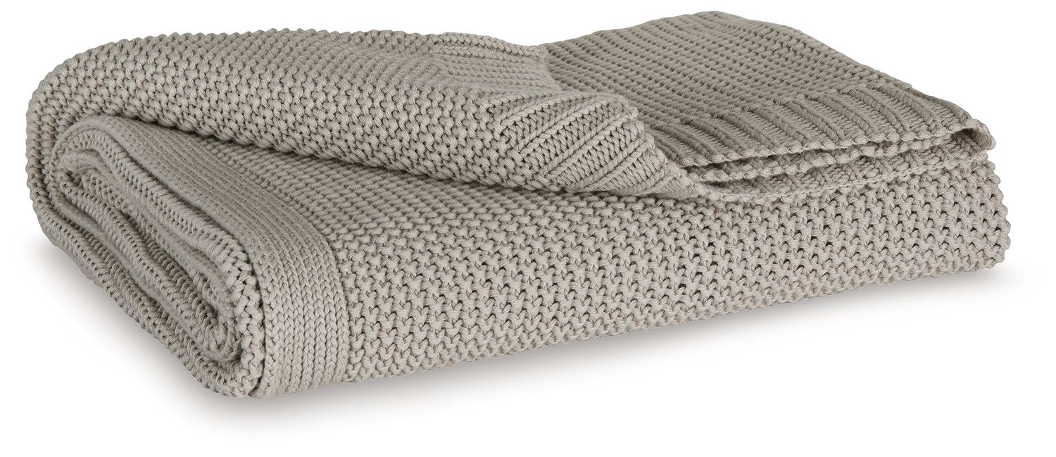 Gayelery - Throw, Color: Gray, Option: 3 Pieces