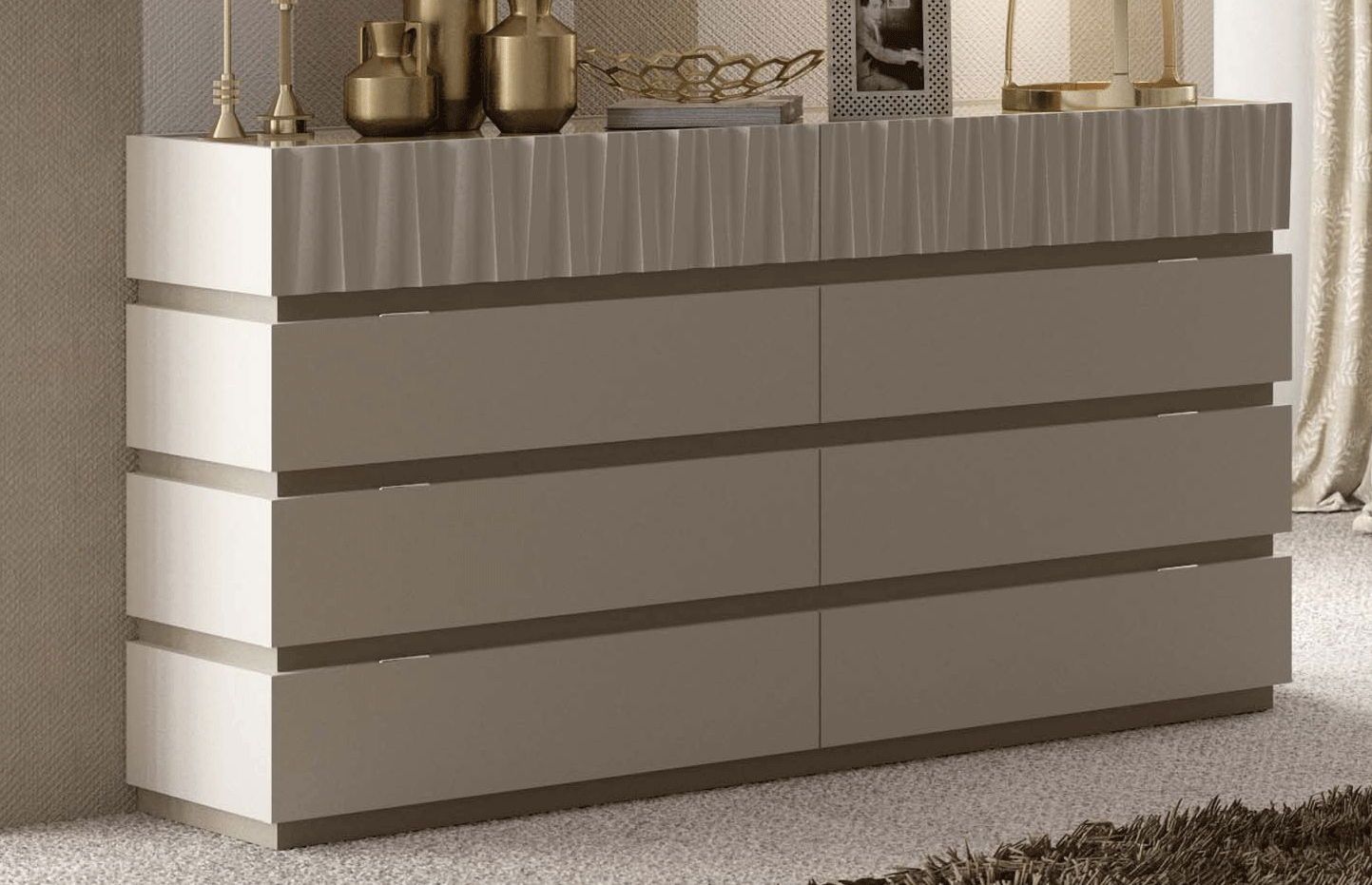 Marina - Double Dresser, Color: Beige