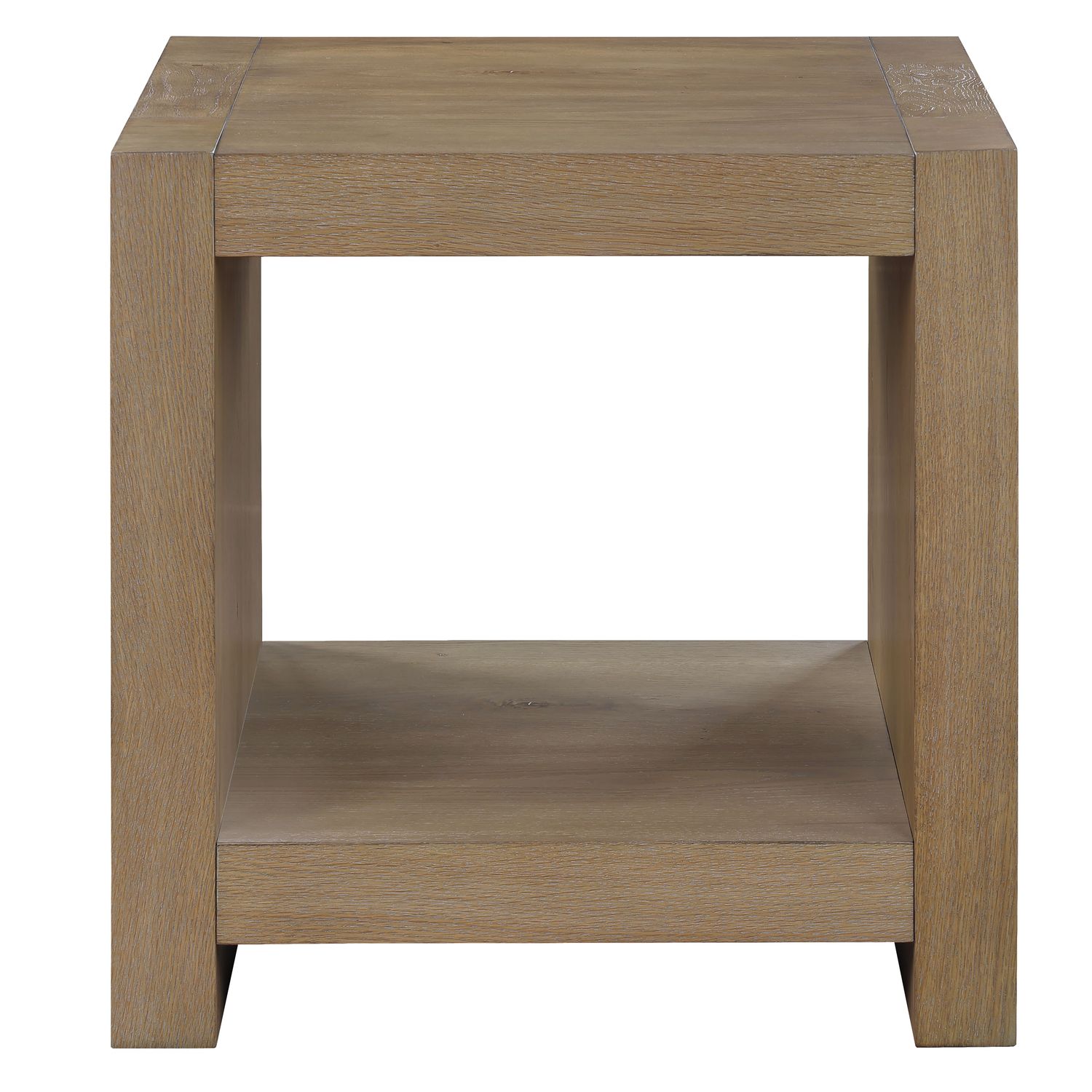 Aubrey - End Table, Color: Light Brown