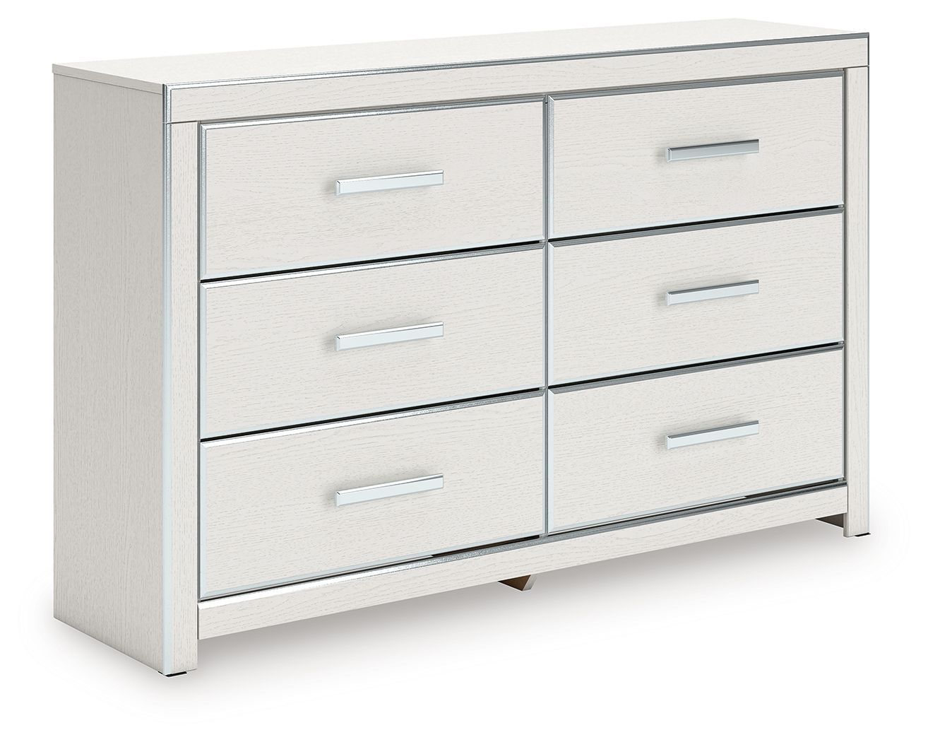 Zuraleus - Six Drawer Dresser, Color: White