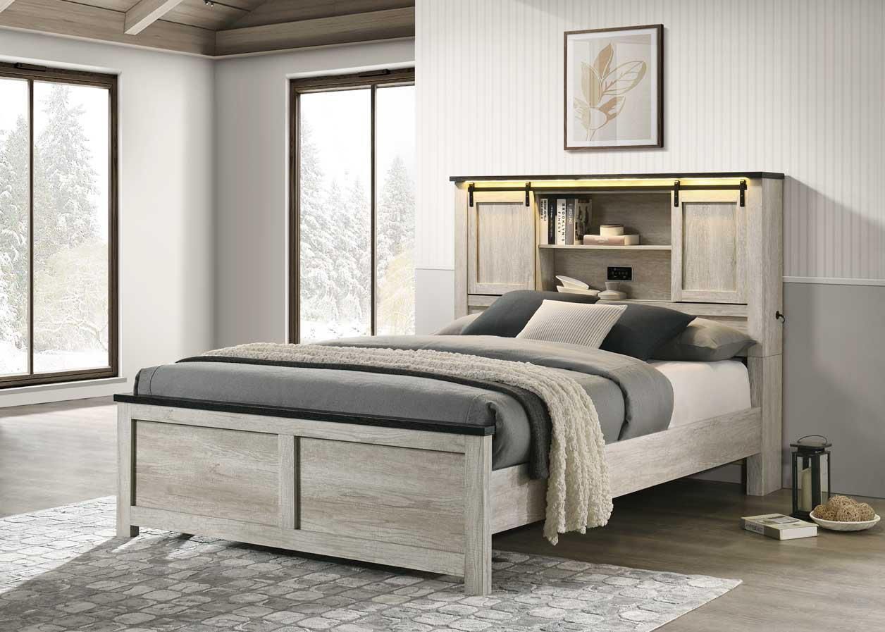 B263 - Bed, Size: King