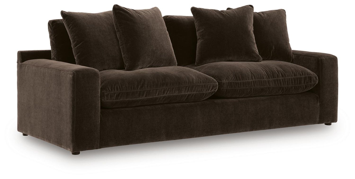 Maxton Heights - Sofa, Color: Dark Brown