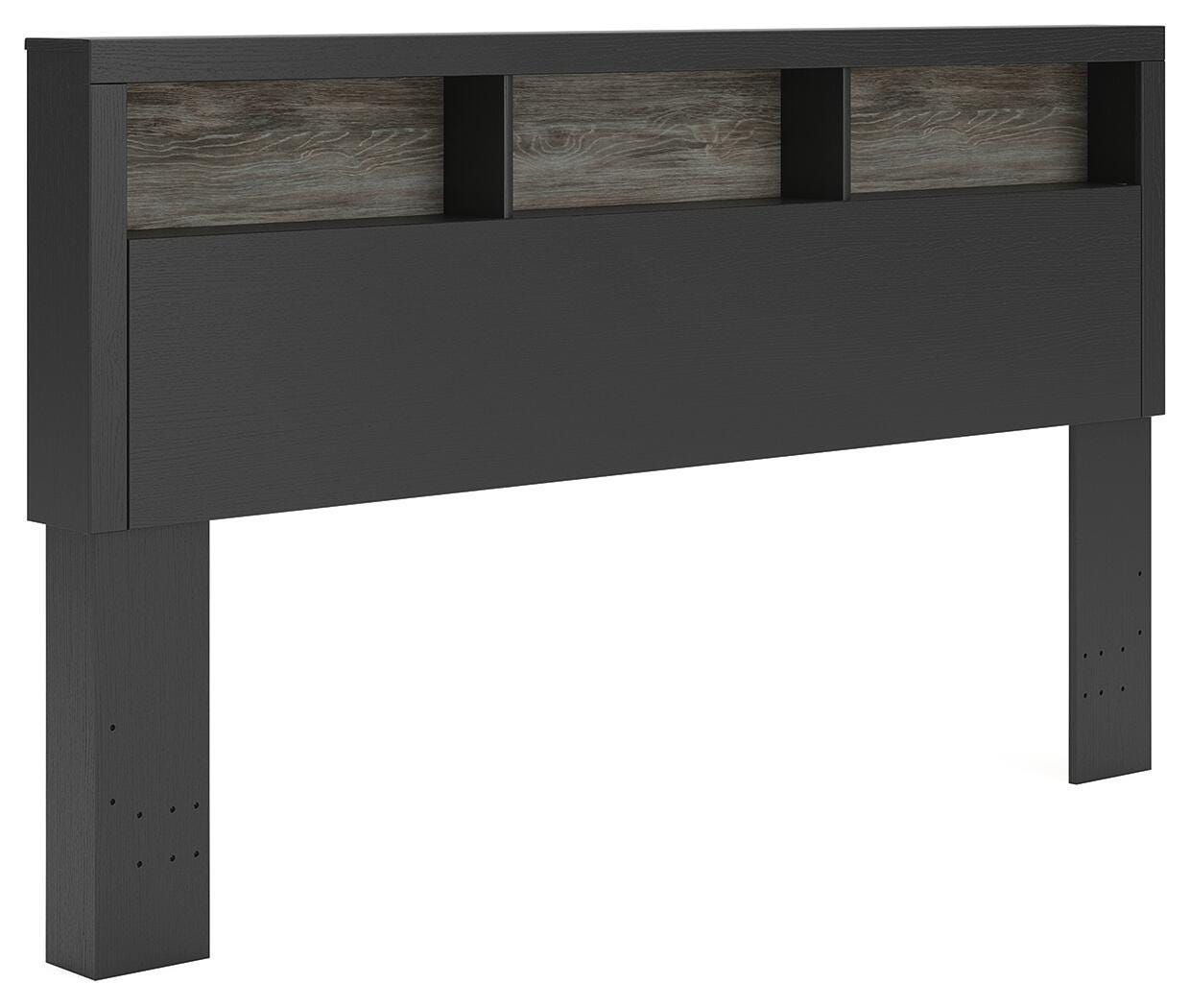 Broachmyn - Bookcase Headboard, Size: King