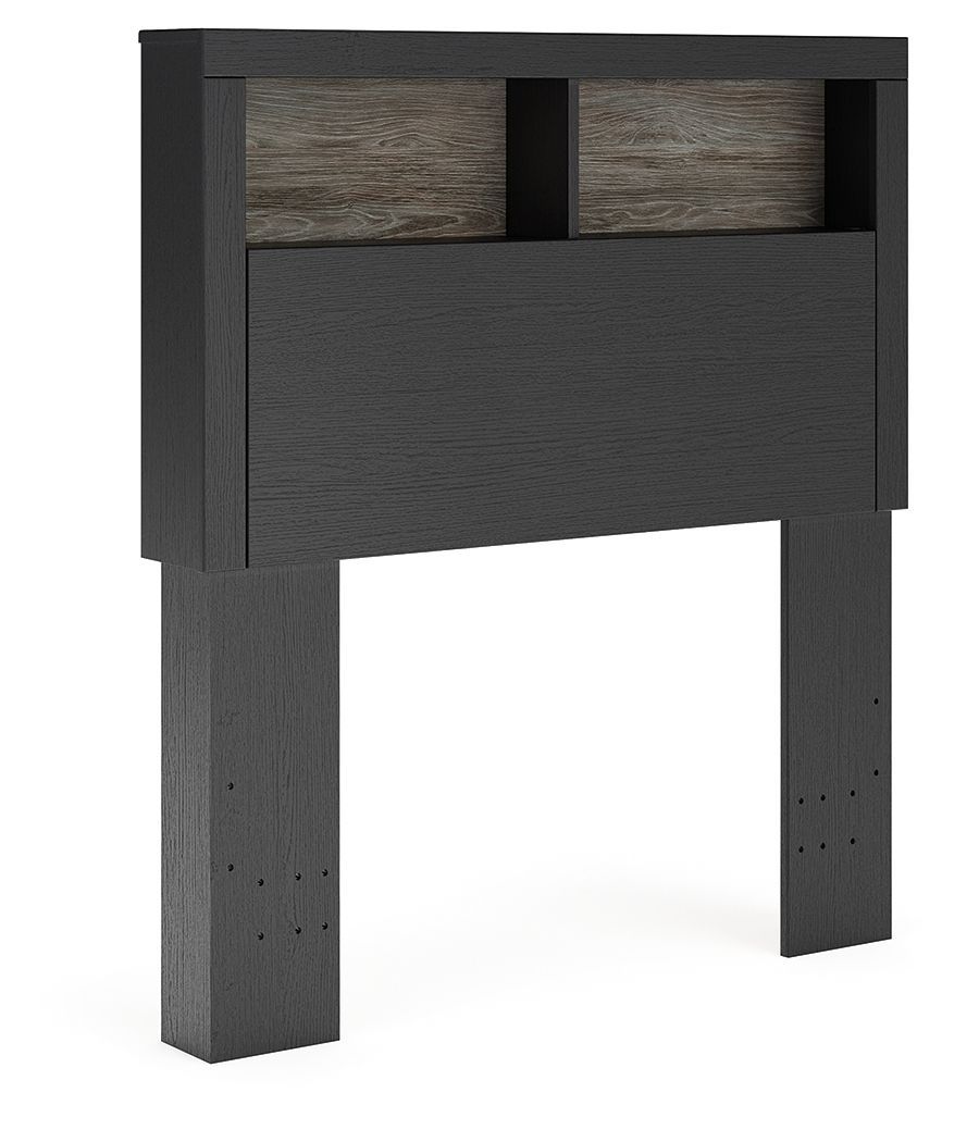 Broachmyn - Bookcase Headboard, Size: Twin
