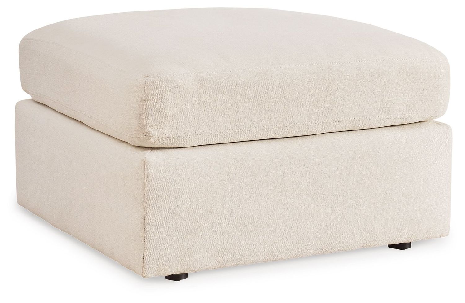 Modmax - Oversized Accent Ottoman, Color: White