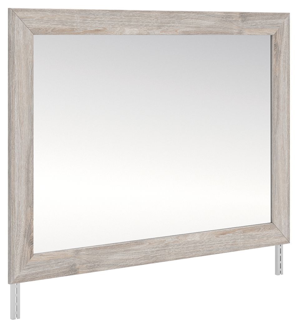 Broachmyn - Bedroom Mirror, Color: Gray