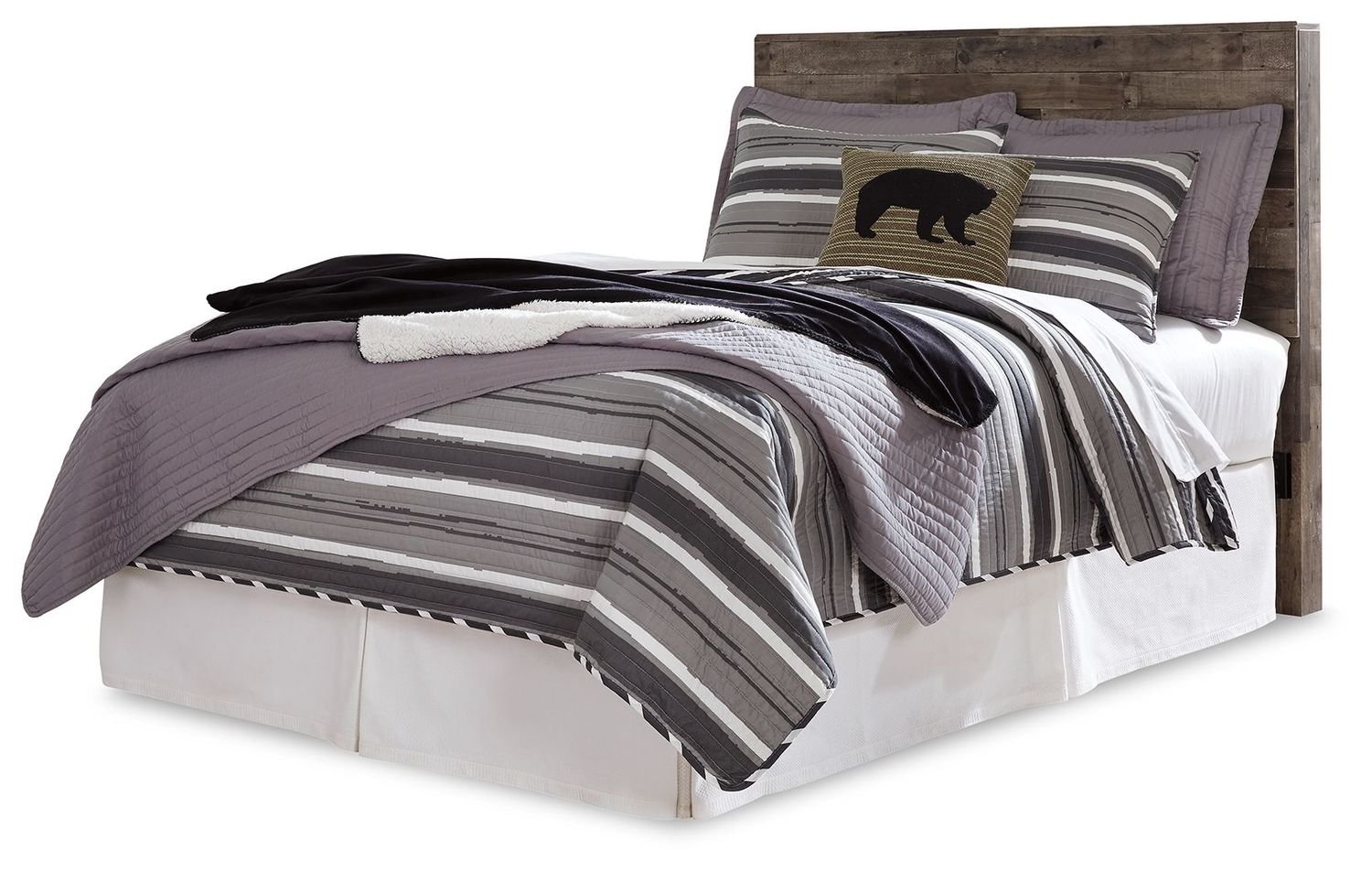 Derekson - Panel Headboard, Size: Full