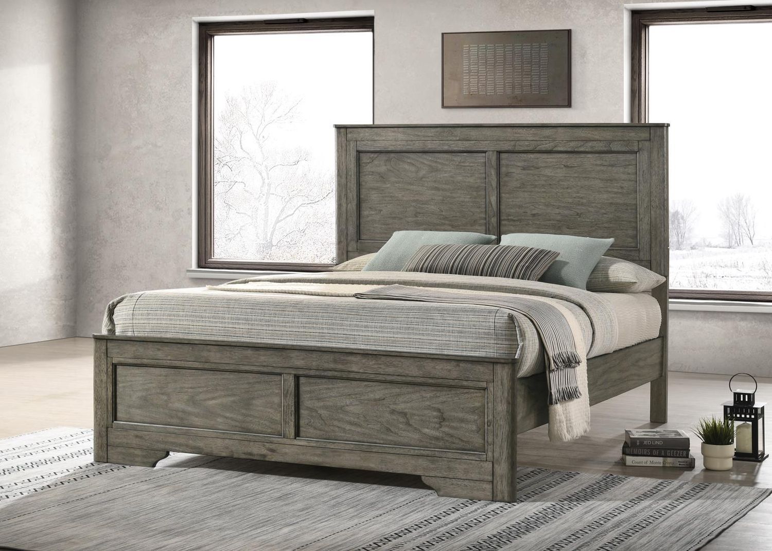B316 - Bed, Size: King