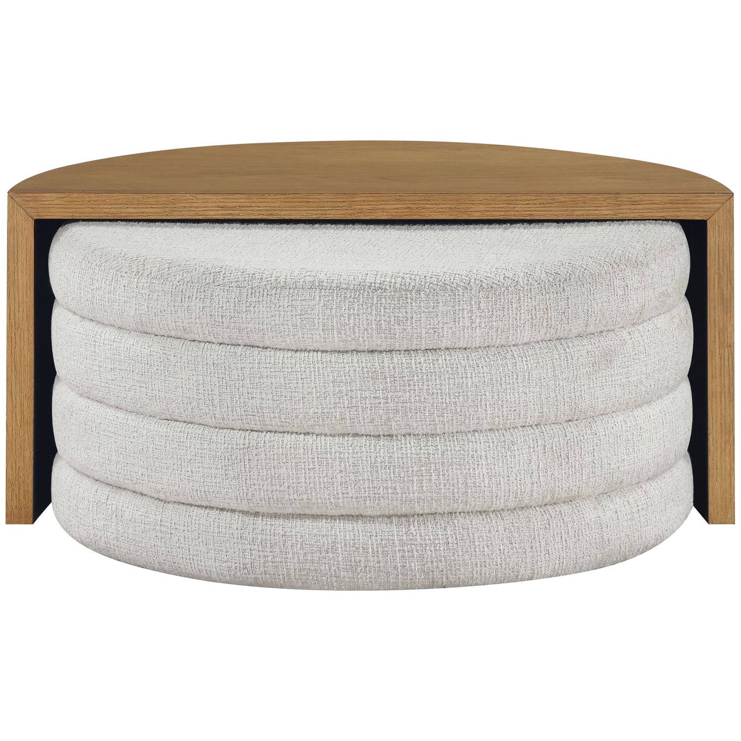 Florence - Nesting Cocktail Table, Color: Light Brown