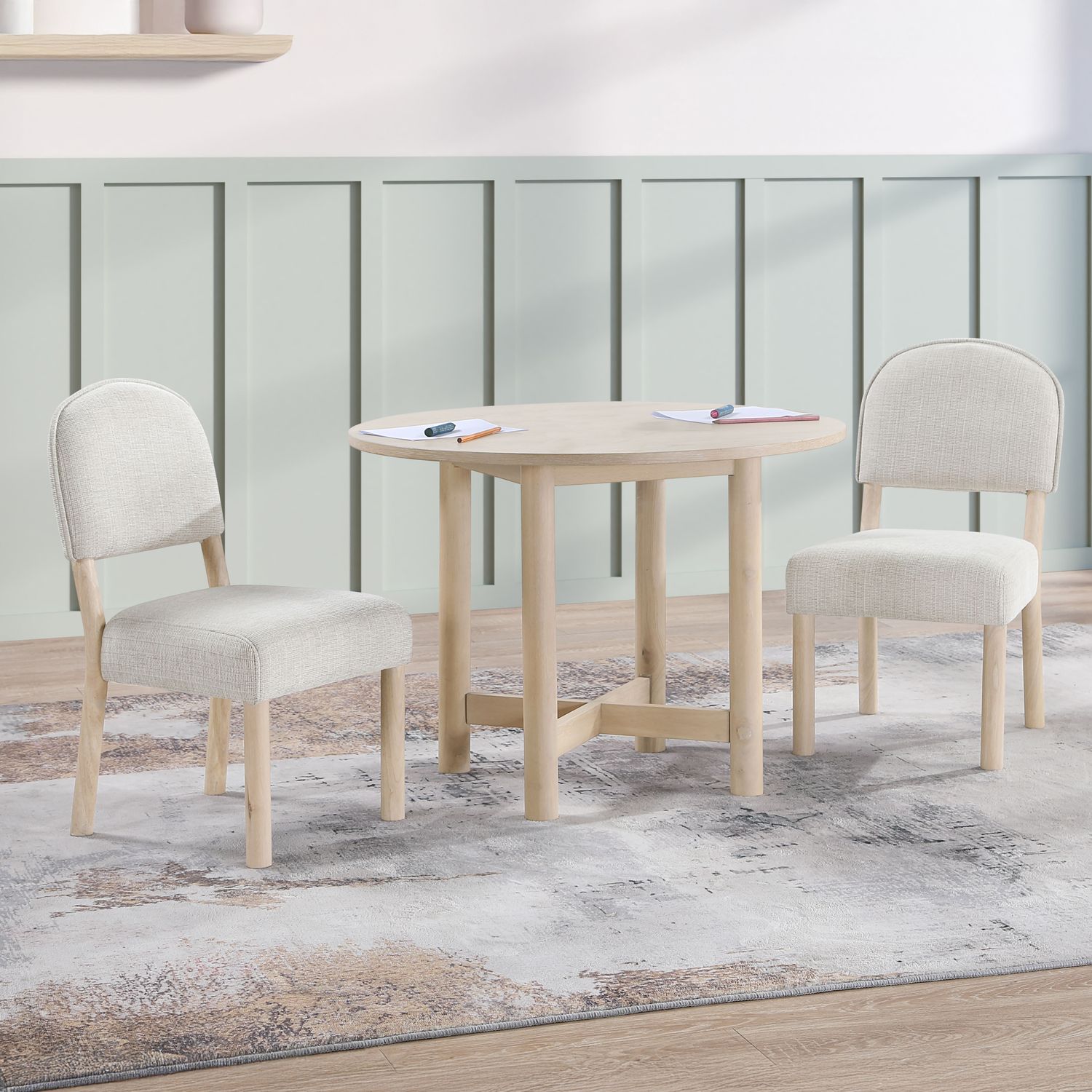Gabby - Kids Dining Set, Sets: 3 Pc. Table, 2 Chairs