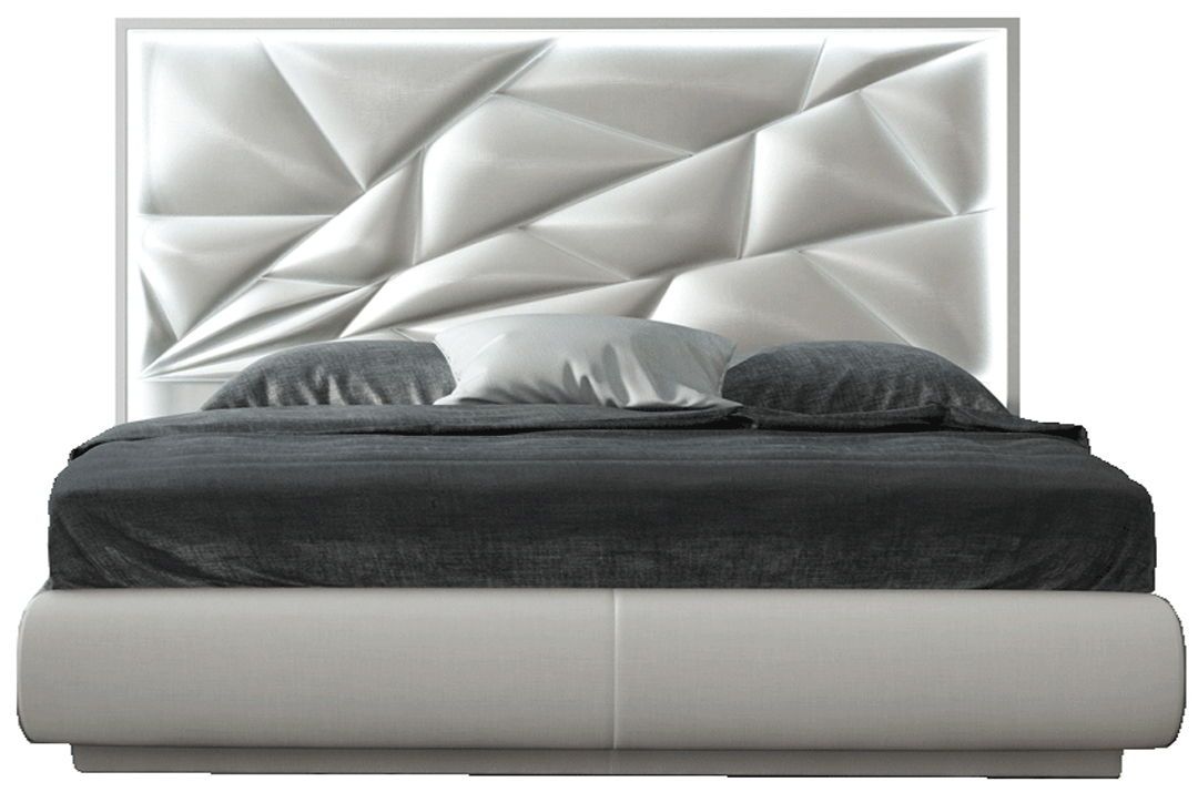 Kiu - Bed With Light, Size: King