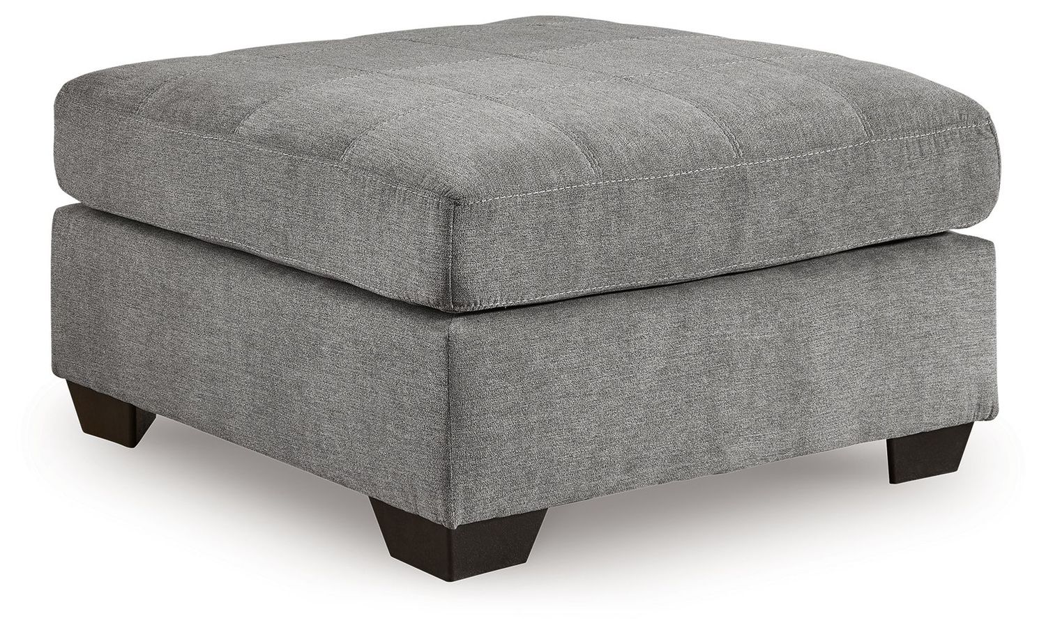 Marleton - Oversized Accent Ottoman, Color: Dark Gray