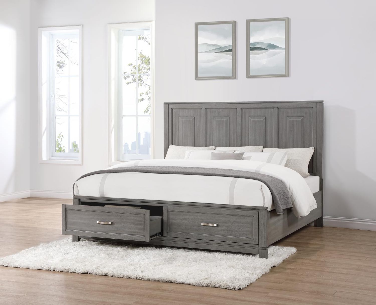 B237 - Bed, Size: King