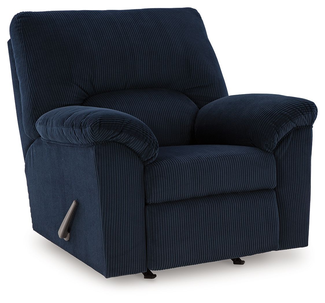SimpleJoy - Rocker Recliner, Color: Blue