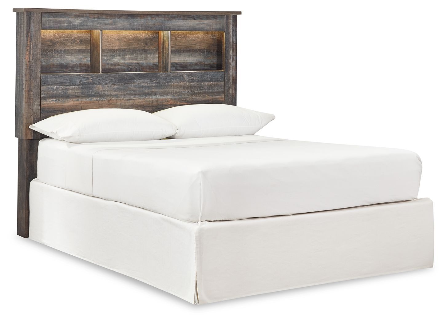 Drystan - Bookcase Headboard, Size: Full
