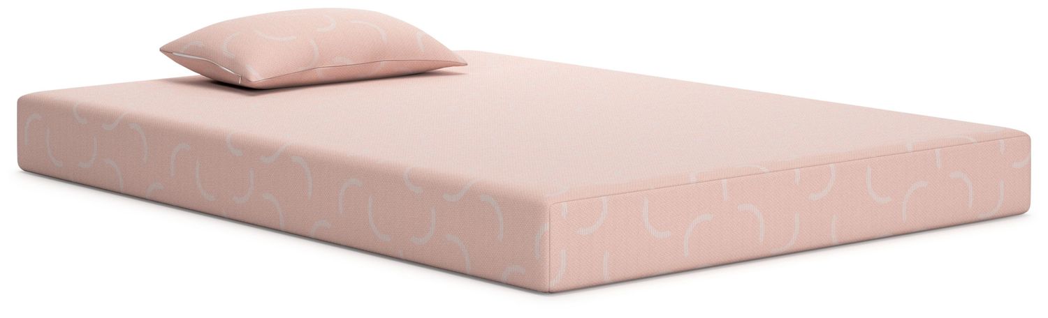 Ikidz Coral - Mattress And Pillow (Set of 2), Size: Twin