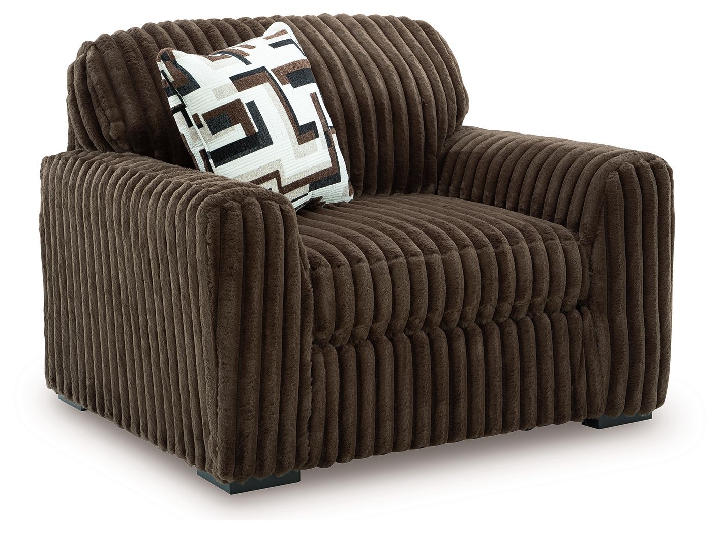 Midnight-Madness - Chair And A Half, Color: Dark Brown