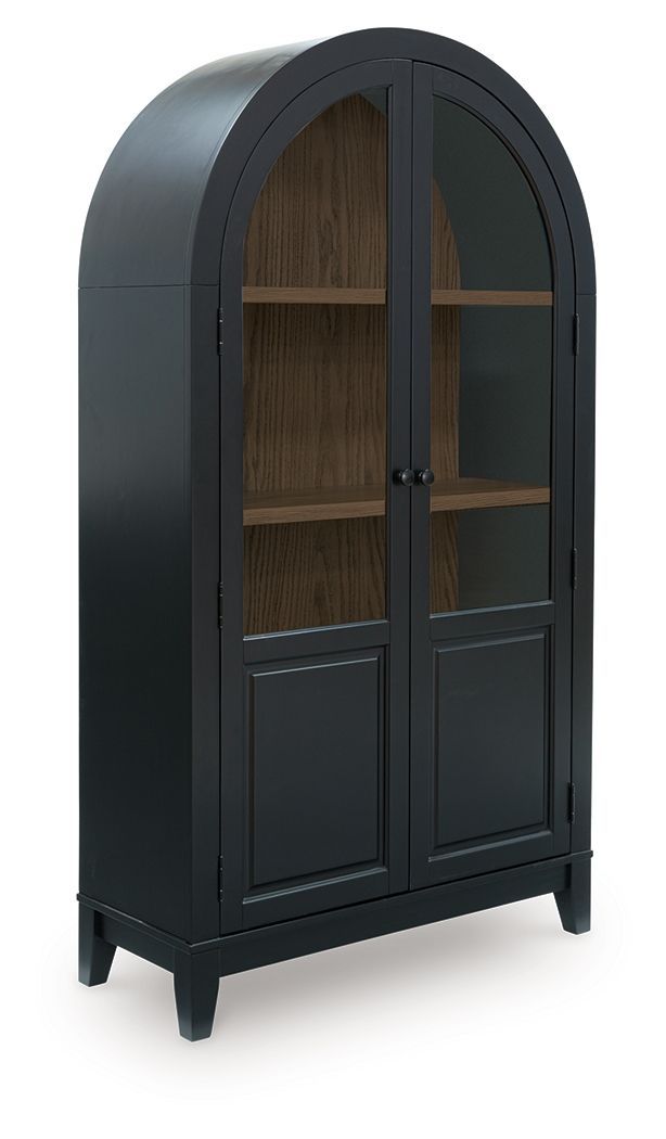Dagandale - Accent Cabinet, Color: Black