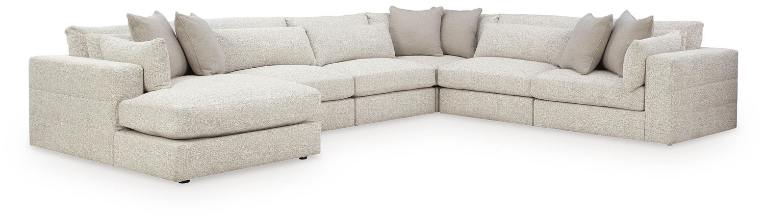 Ashbourne Estate - Sectional, Configuration: 6 Pc. Left Arm Facing Corner Chaise Sectional