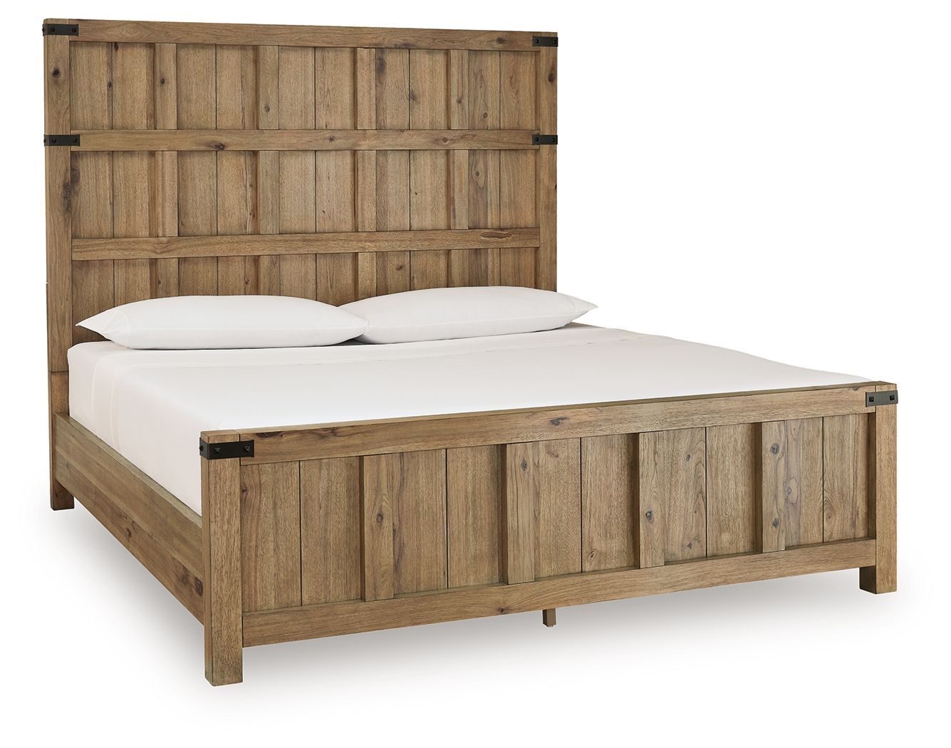 Ridgester - Panel Bed, Size: California King