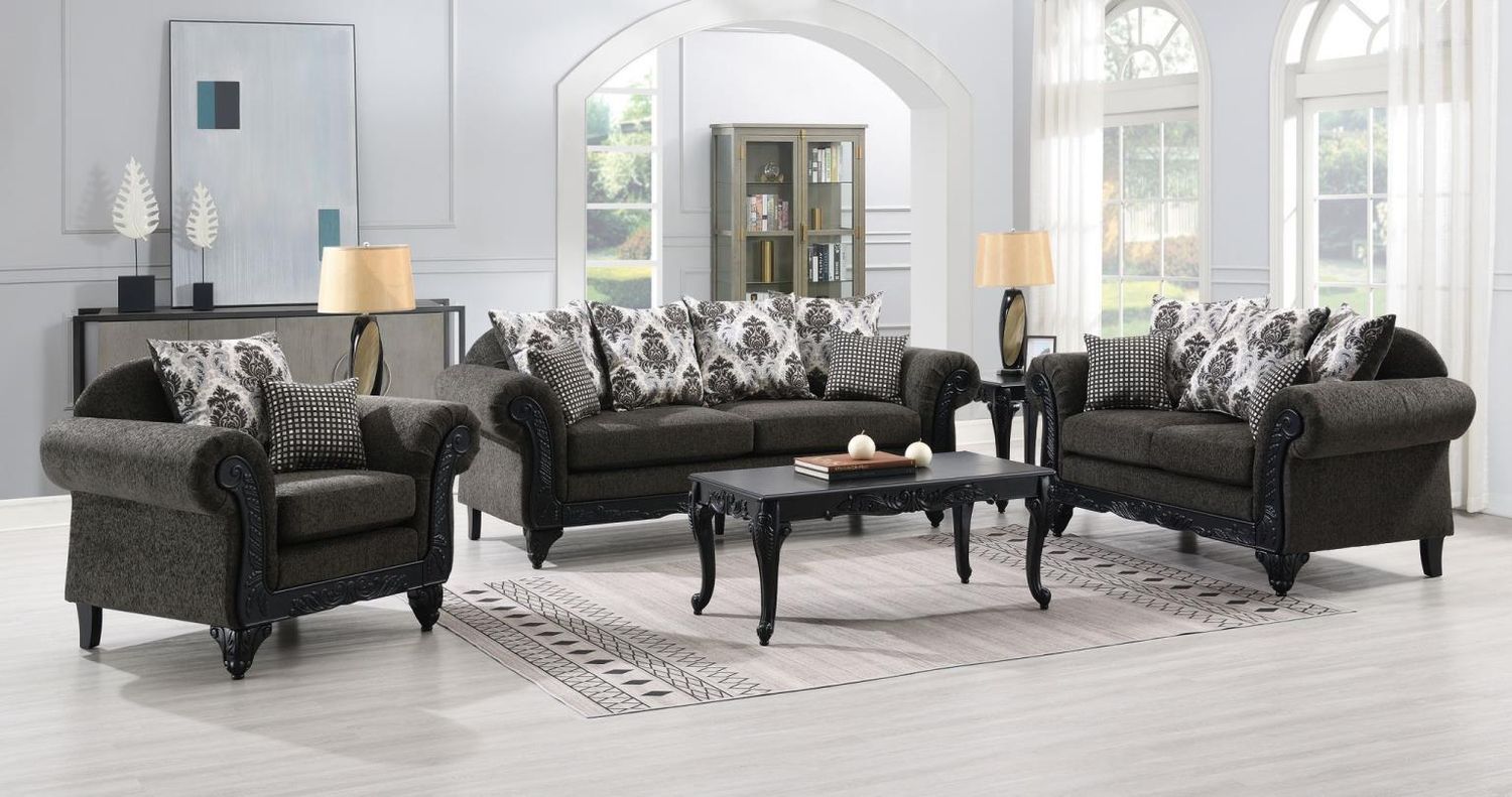 U208 - Living Room Set, Sets: 3 Pc. Sofa, Loveseat, Chair