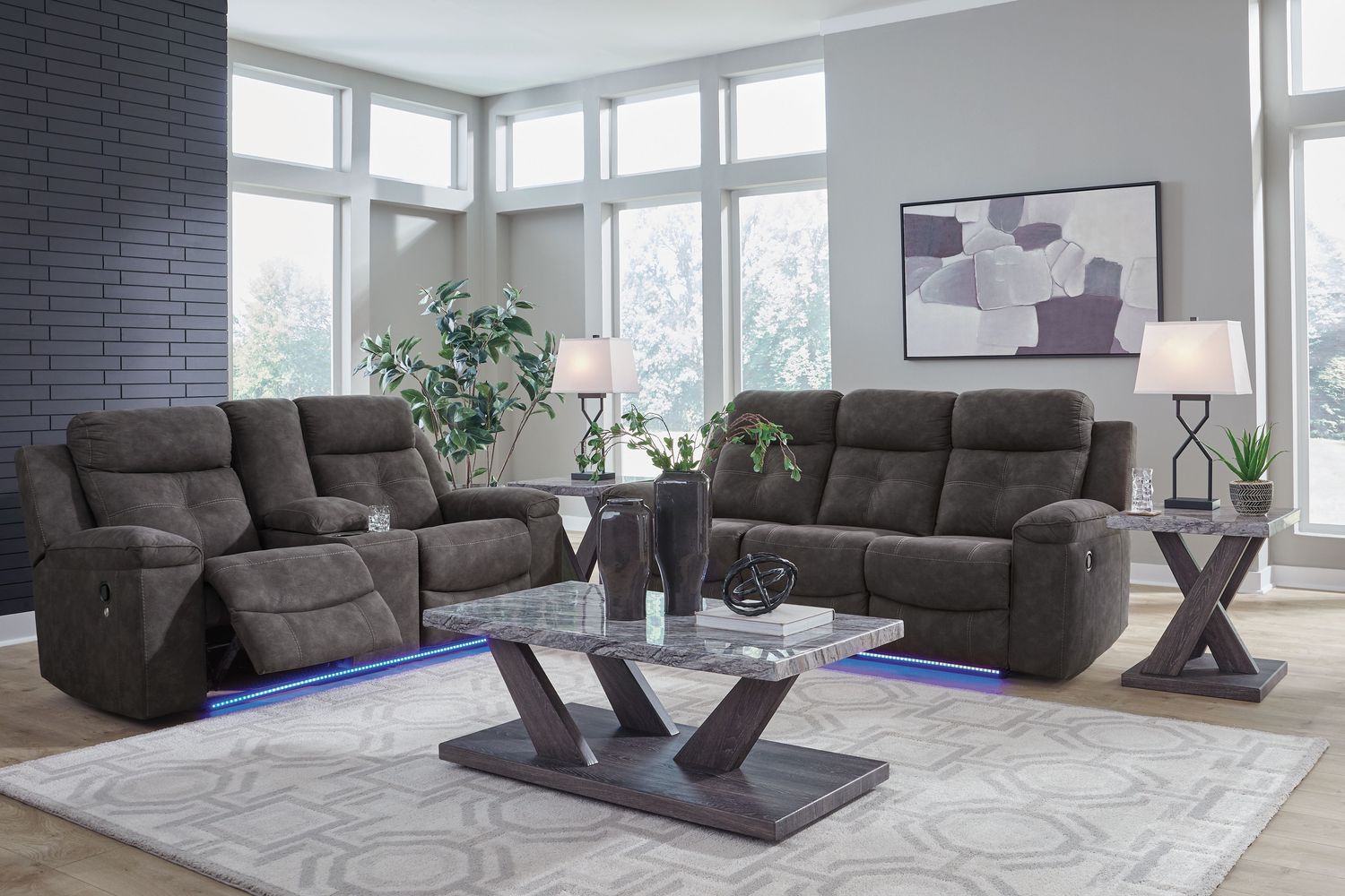 Brysonview - Reclining Living Room Set, Sets: 2 Pc. Sofa, Loveseat