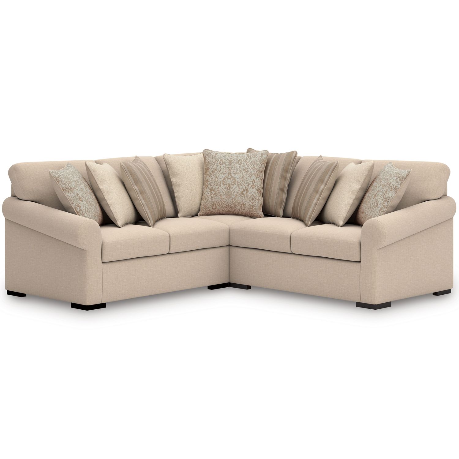 LadyMae - Sectional, Configuration: 3 Pc. Sectional