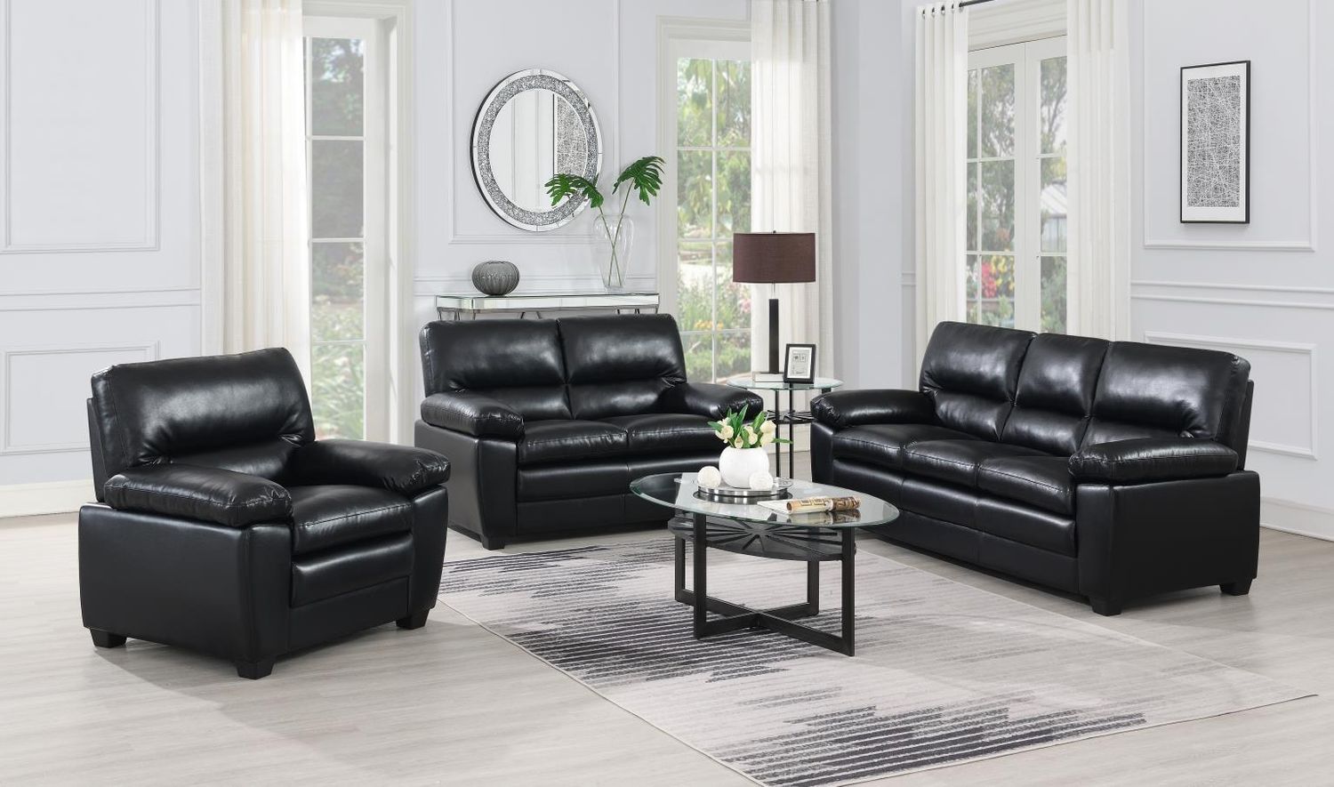 U529 - Living Room Set, Sets: 2 Pc. Sofa, Loveseat