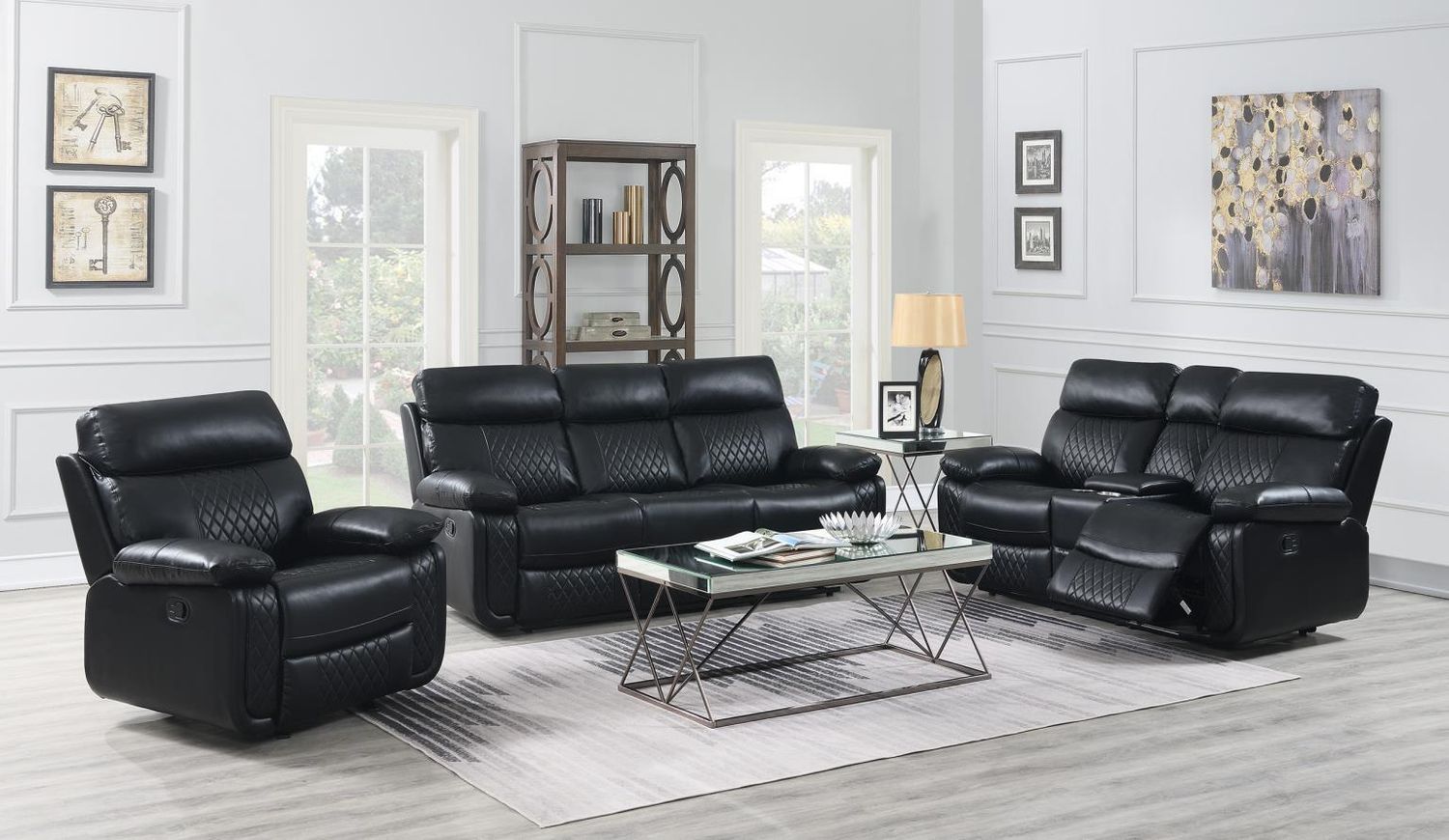 U136 - Living Room Set, Sets: 2 Pc. Reclining Sofa, Loveseat