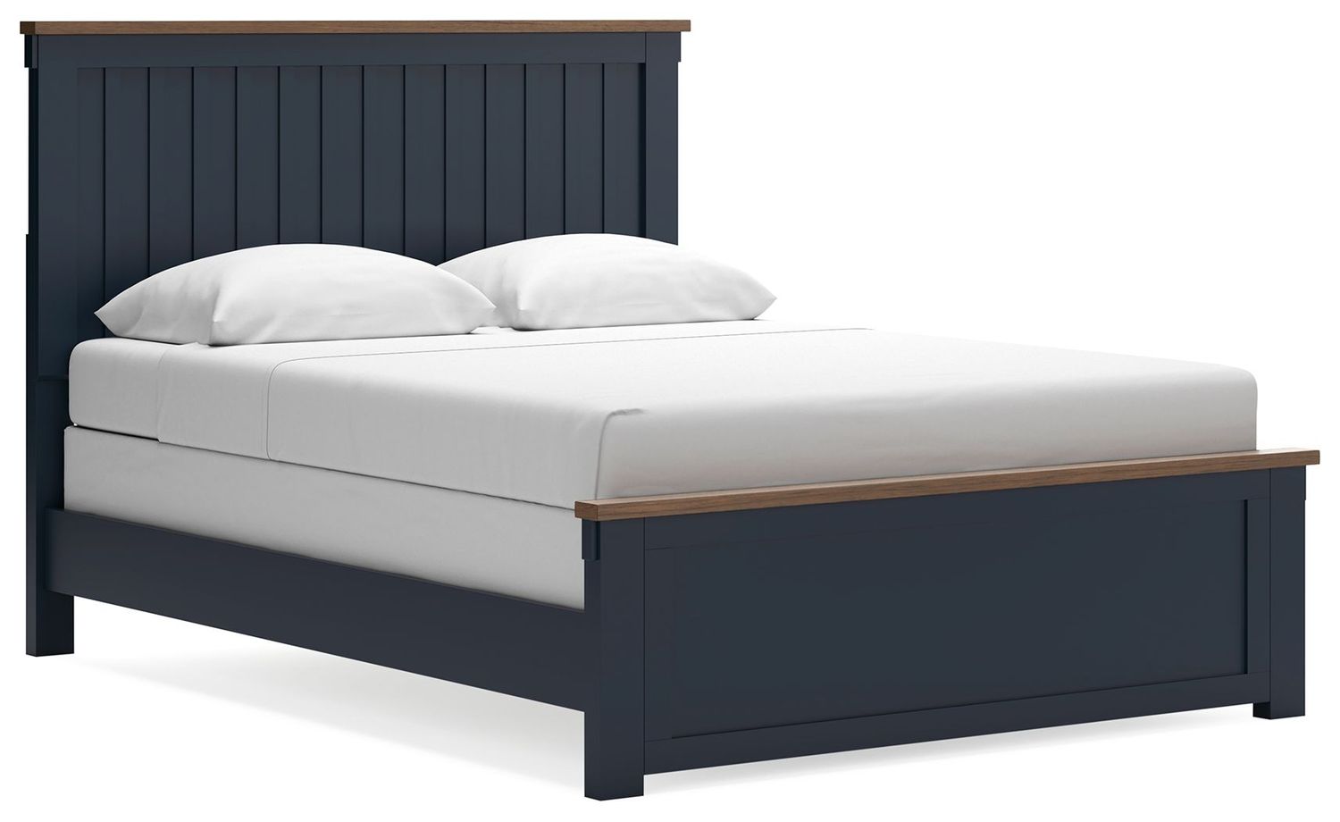 Landocken - Panel Bed, Size: Queen