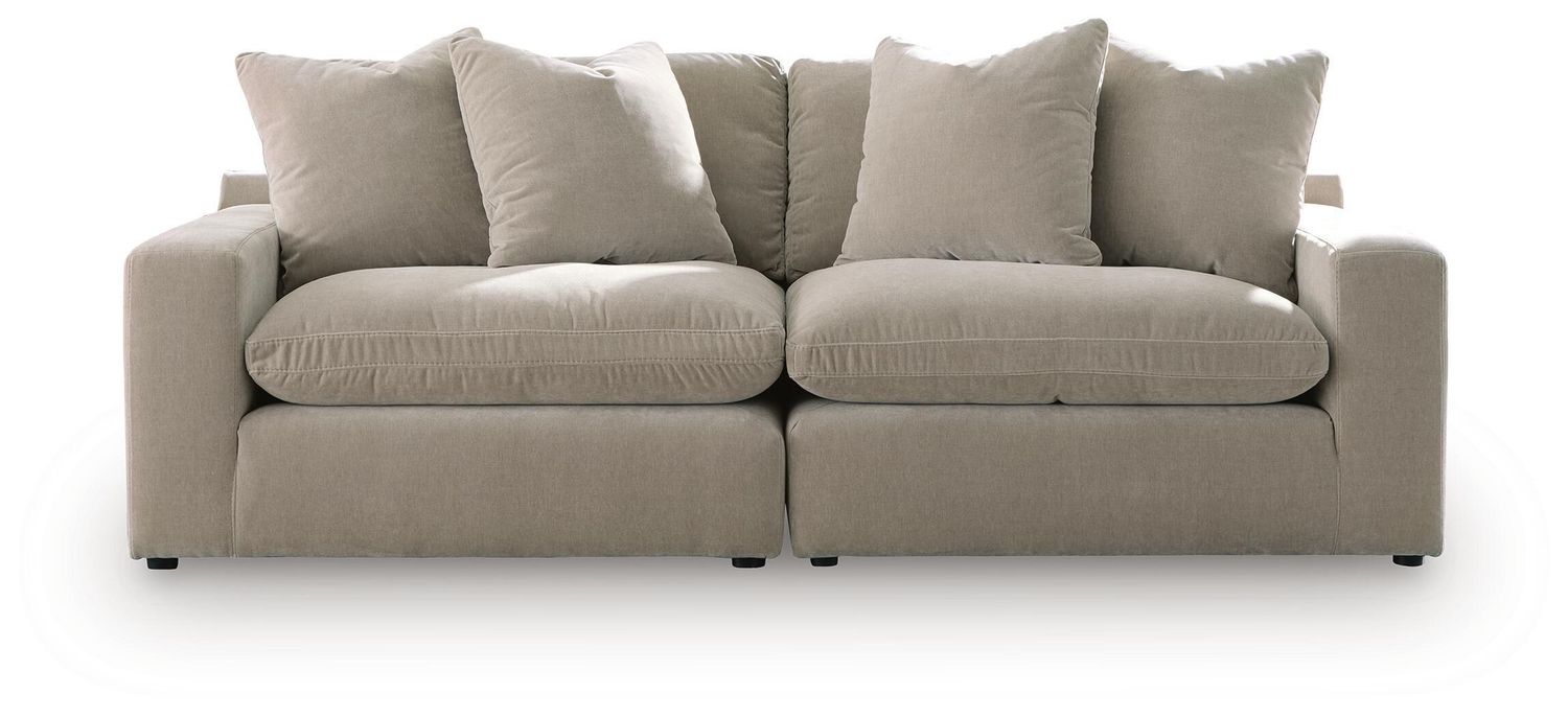 Maxton Heights - Sectional, Color: Gray, Configuration: 2 Pc. Sectional Sofa