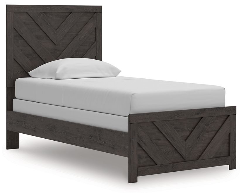 Prendonea - Panel Bed, Size: Twin