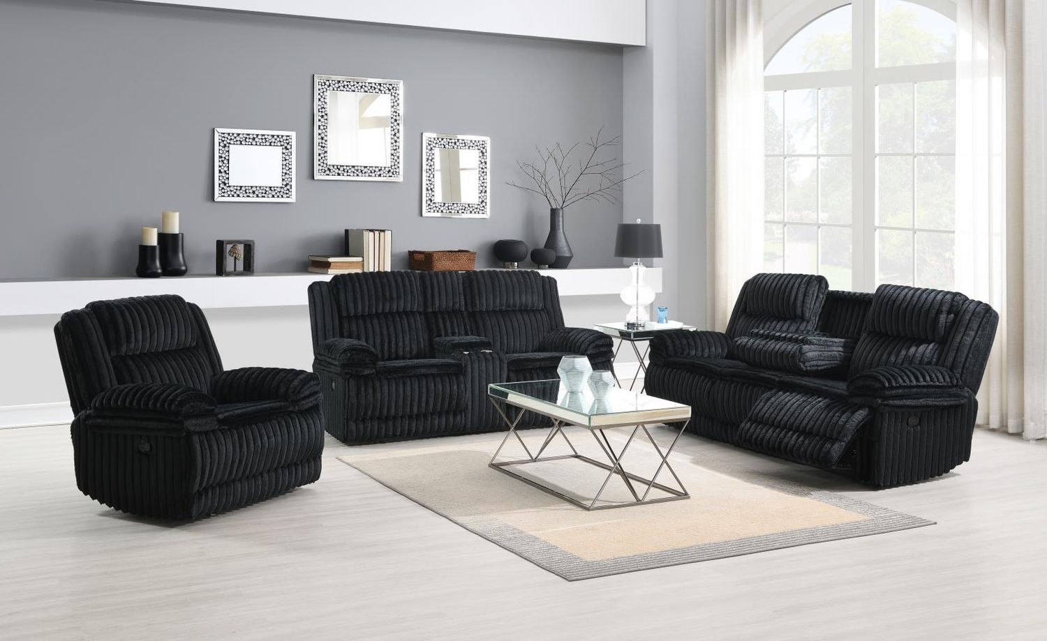 U112 - Living Room Set, Sets: 2 Pc. Reclining Sofa, Loveseat