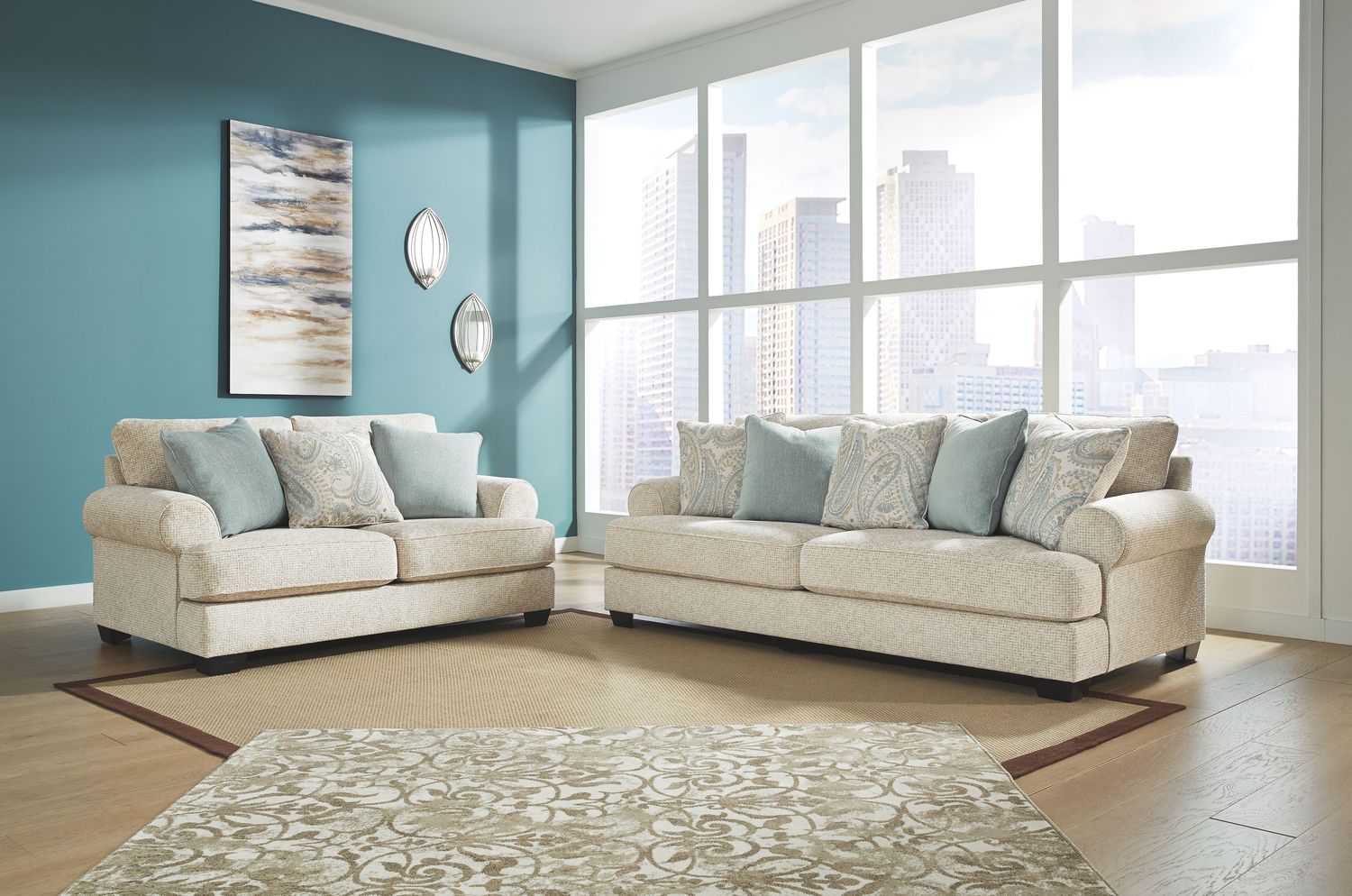 Monaghan - Living Room Set, Sets: 2 Pc. Sofa, Loveseat
