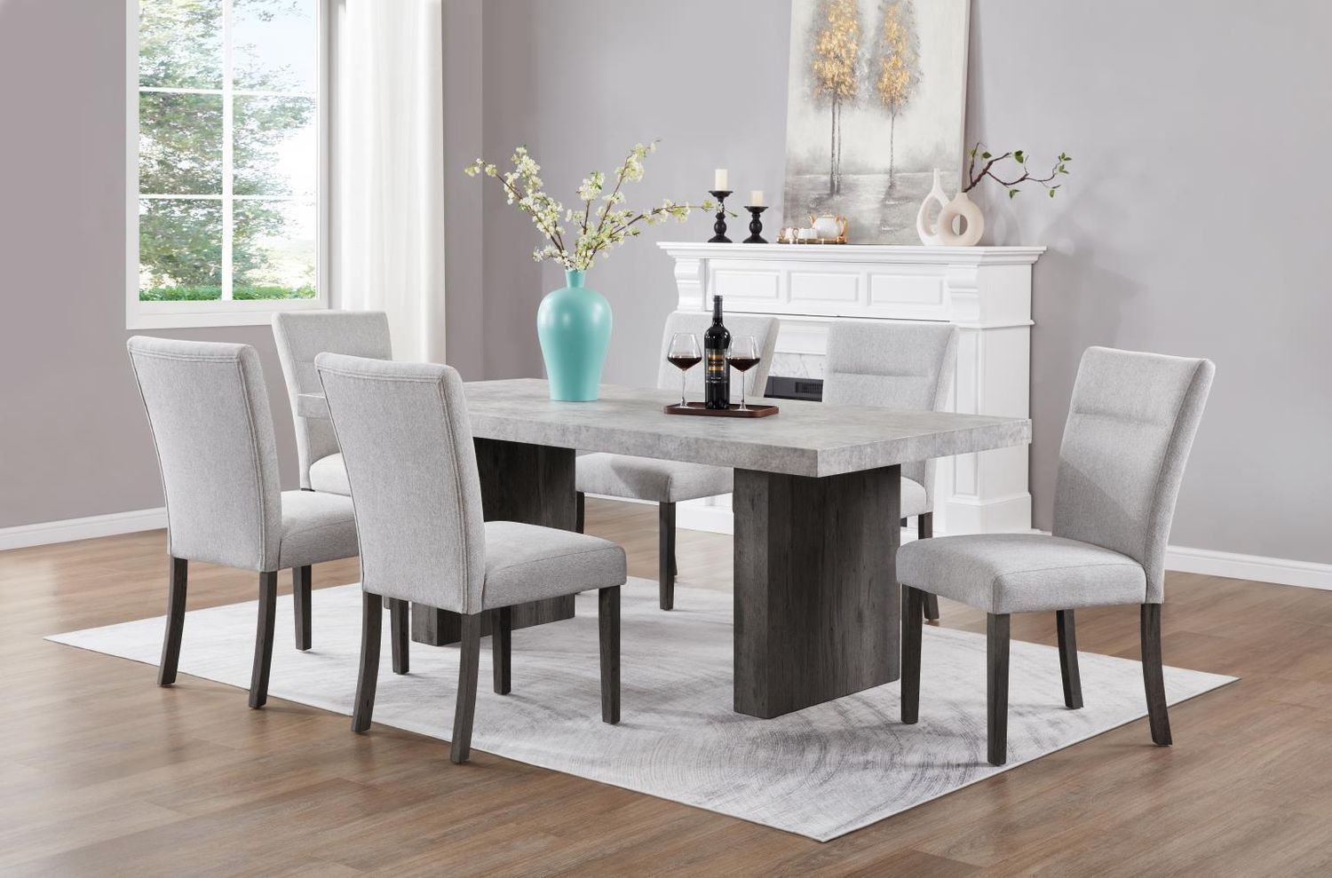 D149 - Dining Room Set, Sets: 5 Pc. Table, 4 Chairs