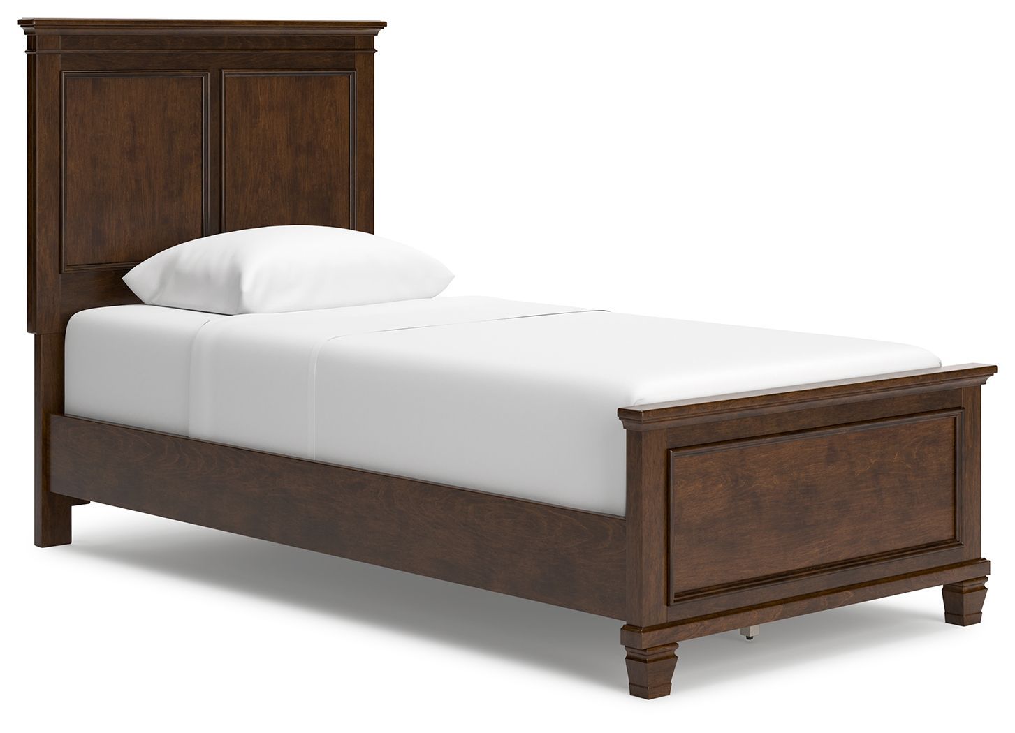 Danabrin - Panel Bed, Size: Twin, StorageOption: None