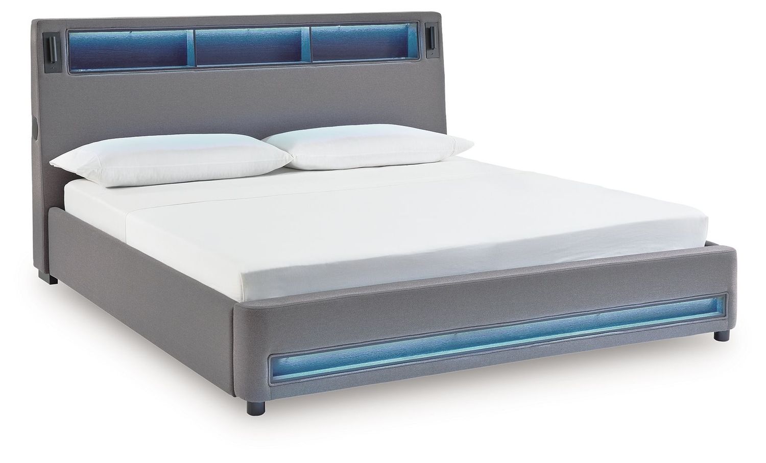 Verishaw - Upholstered Bed, Size: King