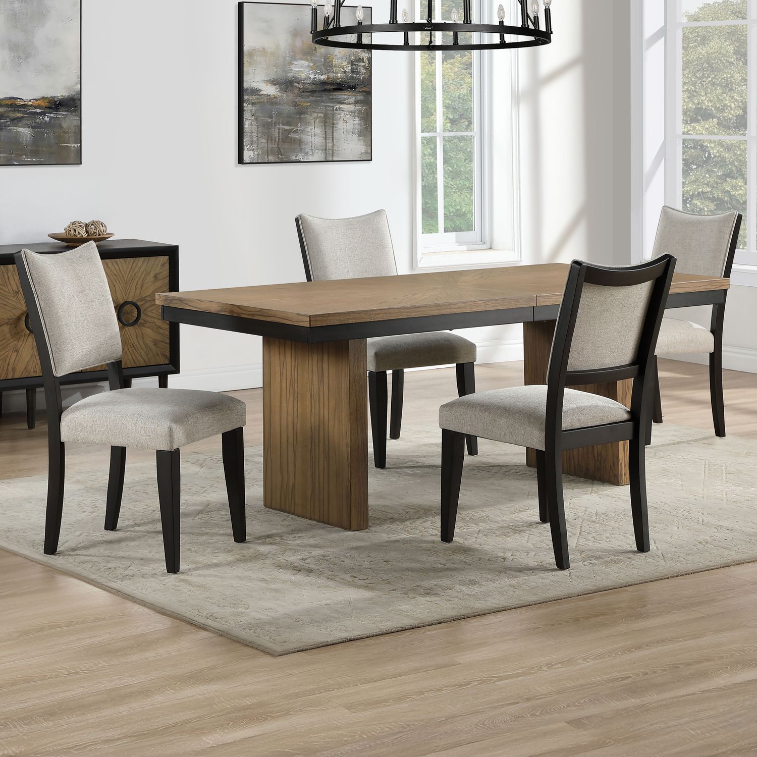 Roatan - Dining Set, Sets: 5 Pc. Table, 4 Chairs