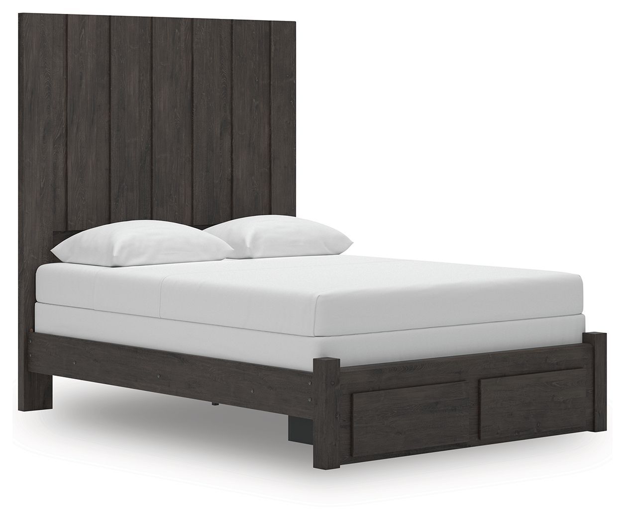 Fraluna - Panel Storage Bed, Size: Queen