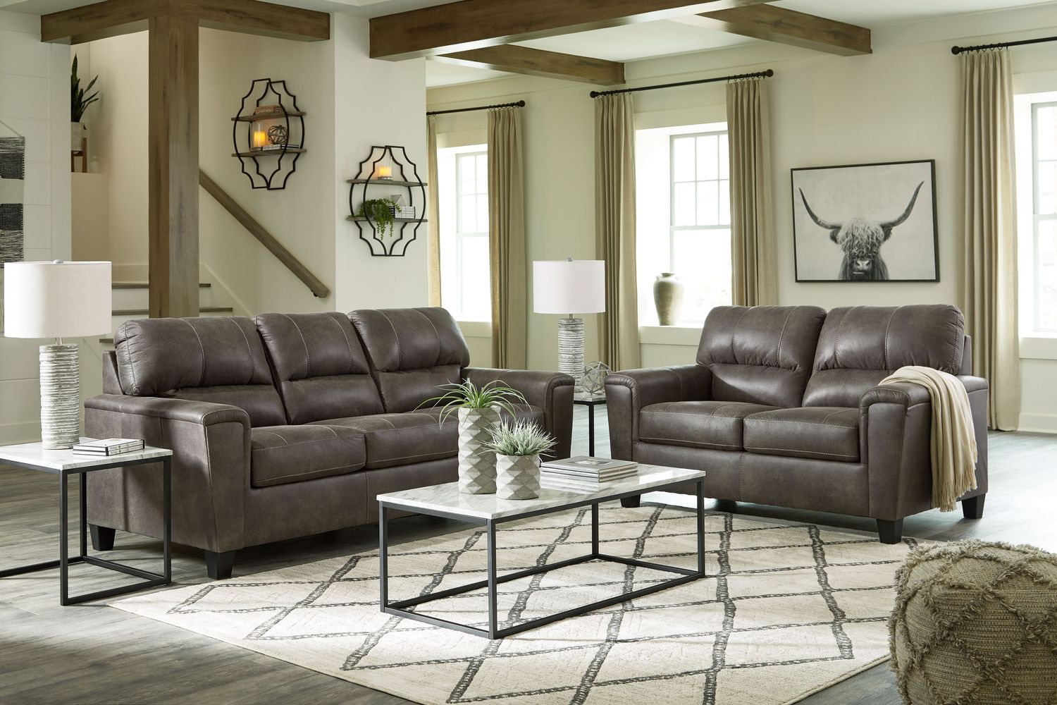 Navi - Living Room Set, Sets: 2 Pc. Sofa, Loveseat