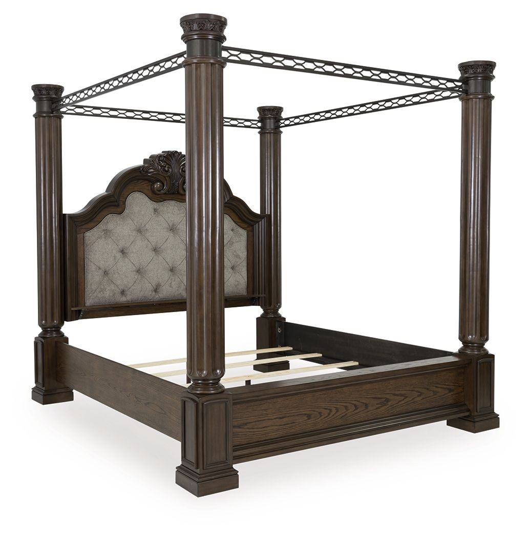 Maylee - Canopy Bed, Size: King