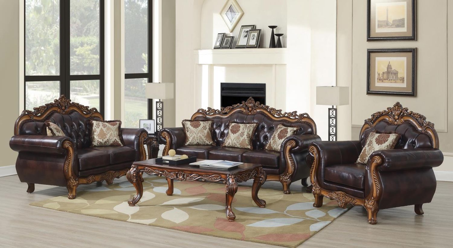 U204 - Living Room Set, Sets: 2 Pc. Sofa, Loveseat