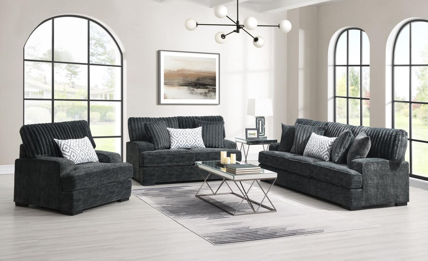 U271 - Living Room Set, Sets: 3 Pc. Sofa, Loveseat, Chair