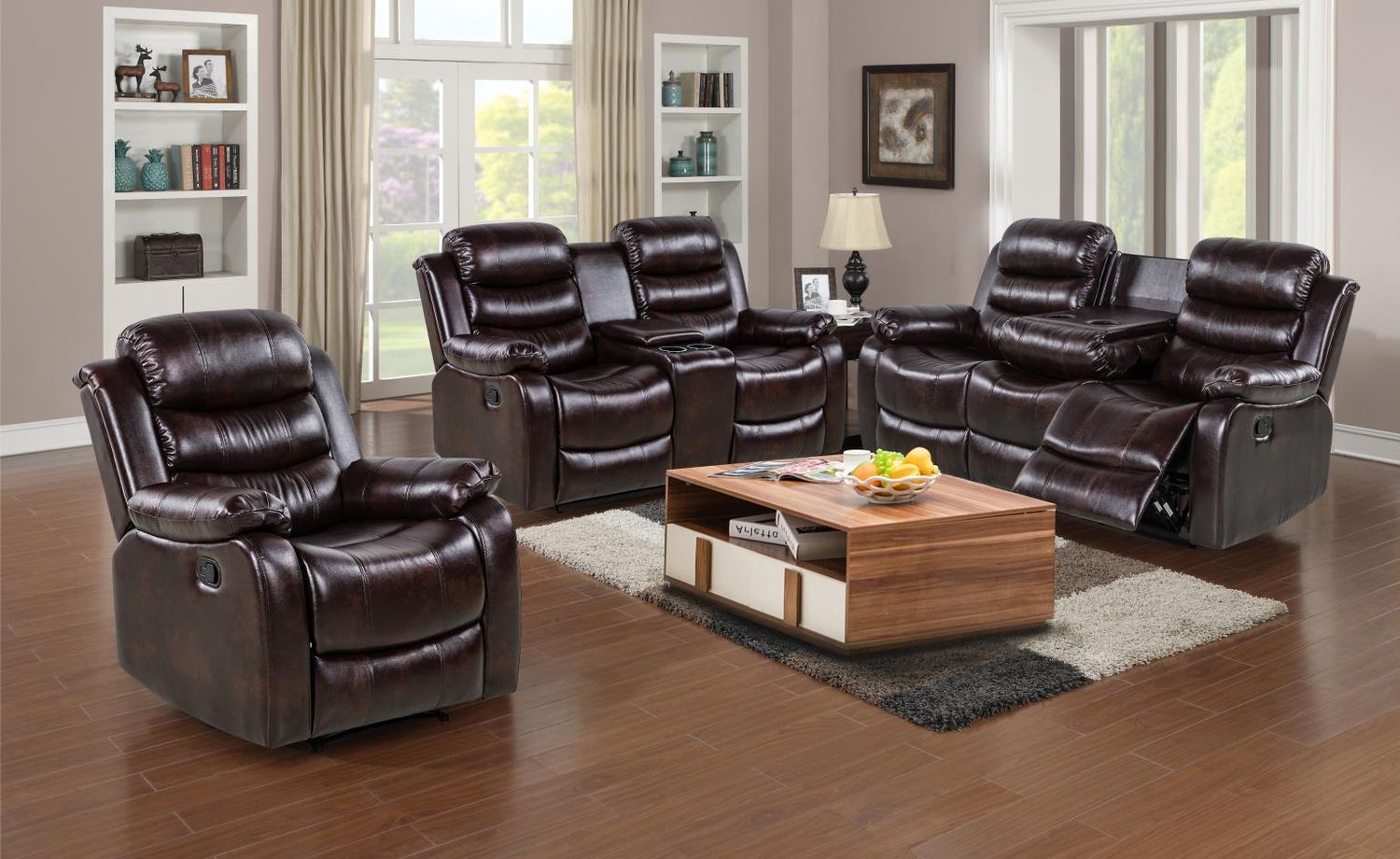 U191 - Living Room Set, Sets: 2 Pc. Reclining Sofa, Loveseat