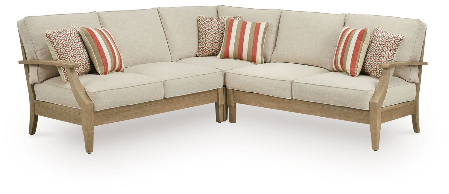 Clare View - Outdoor Sectional, Configuration: 3 Pc. Sectional