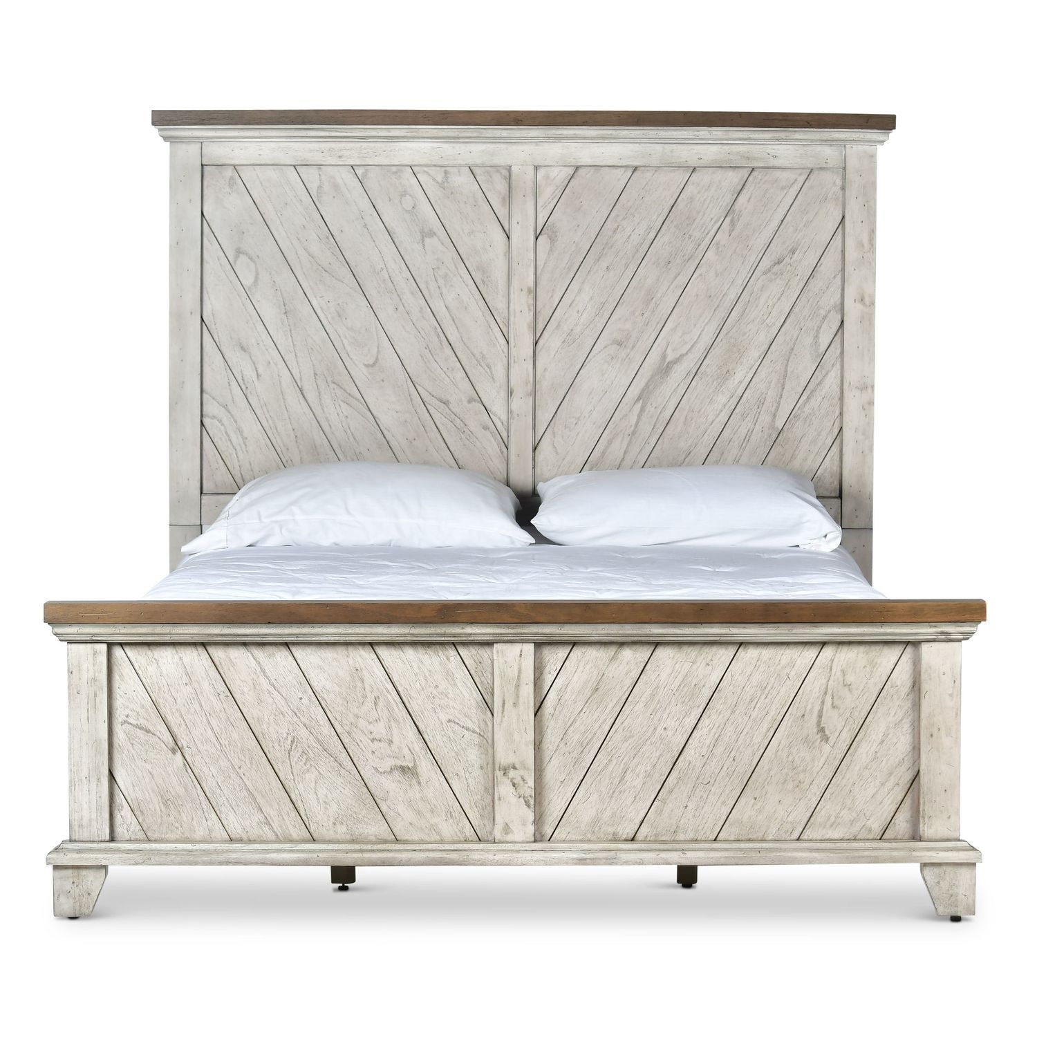 Bear Creek - Bed, Color: White, Size: Queen