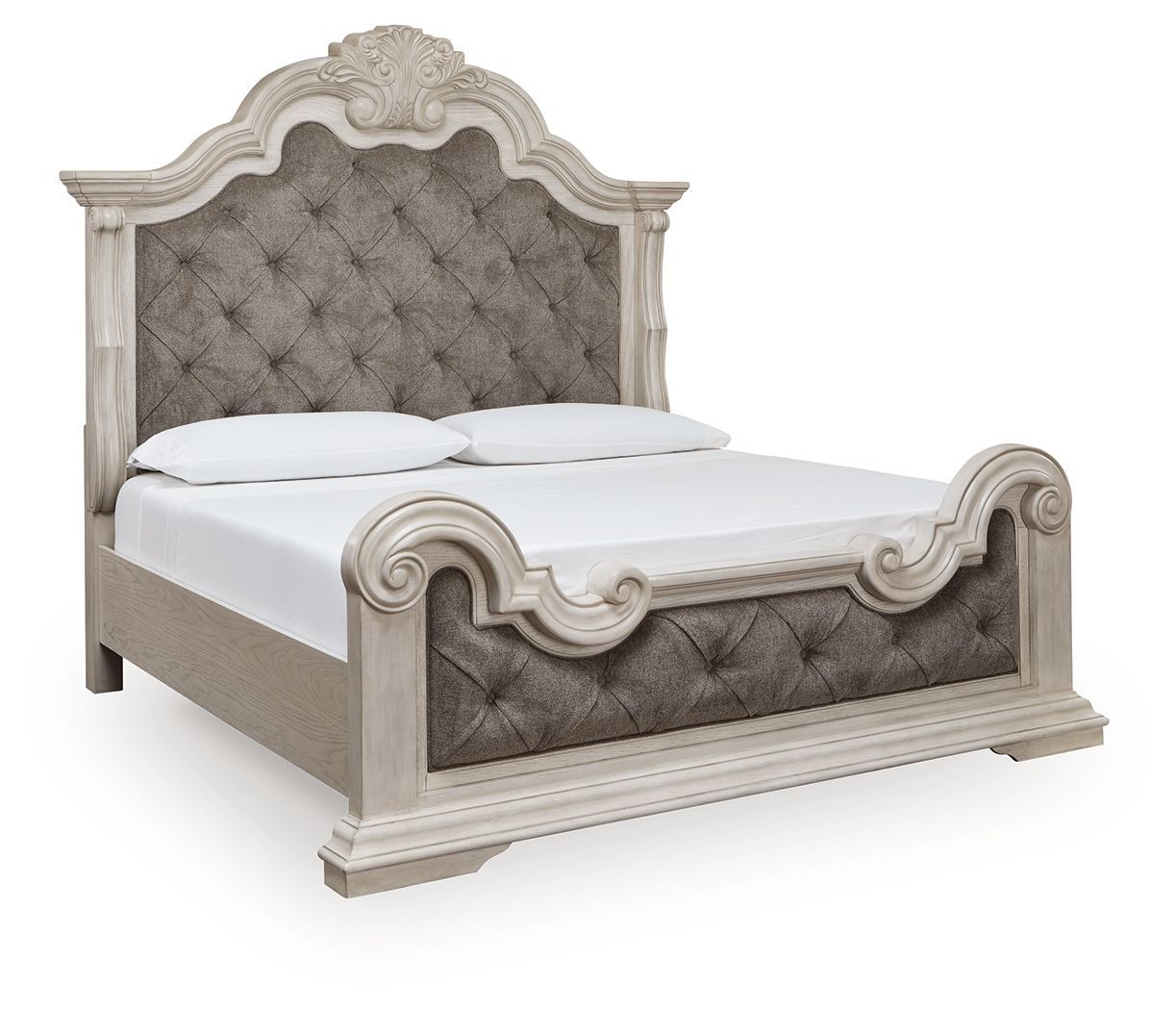 Bruchandi - Upholstered Panel Bed, Size: King